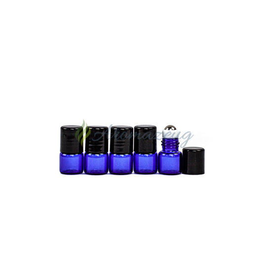 1 Ml Roll-On-Flaschen (Paket Von 5) Blau Roll-On Flasche