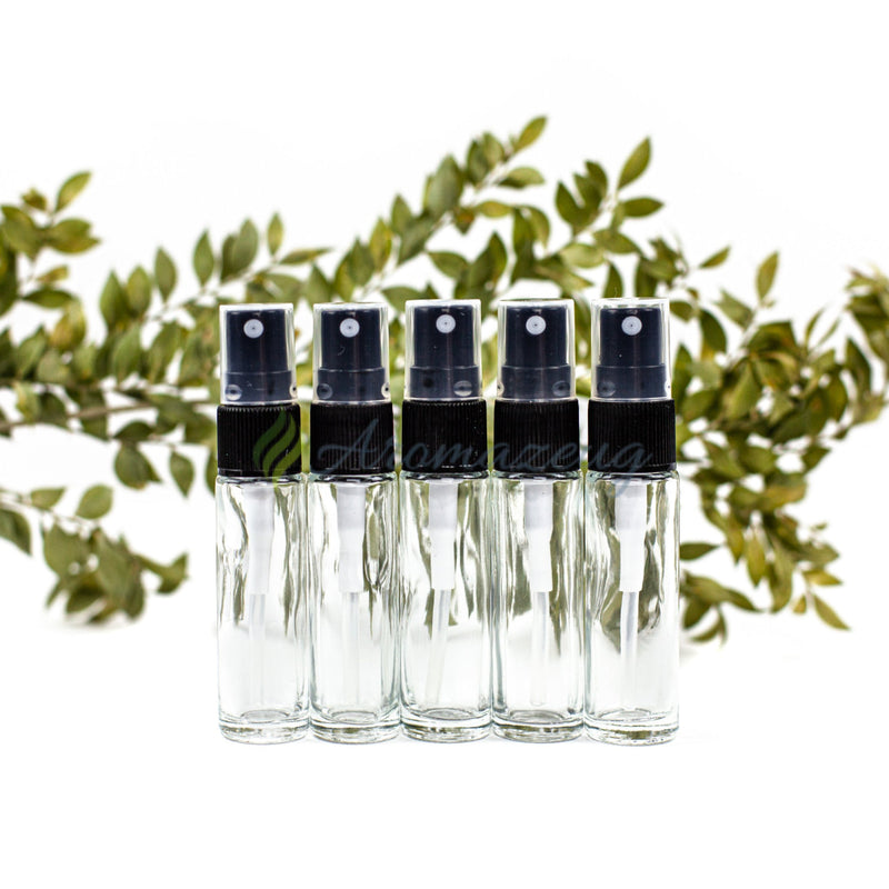 Laden Sie das Bild in Galerie -Viewer, 10 Ml Farbige Roll-On-Flaschen Mit Spray-Aufsatz - Paket Von 5 Spray Flasche
