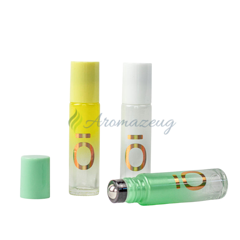 Laden Sie das Bild in Galerie -Viewer, 10 ml Roll-On Flaschen Set FRESH mit Logo Roll-On Flaschen
