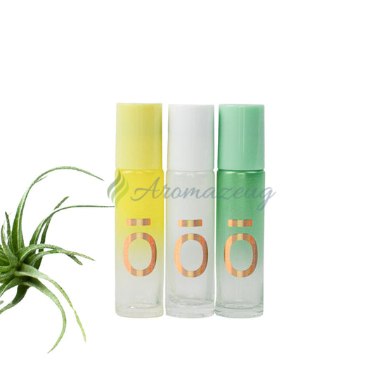 10 ml Roll-On Flaschen Set FRESH mit Logo Roll-On Flaschen