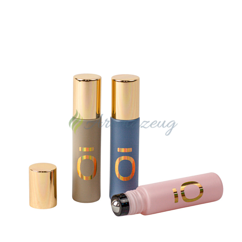 Laden Sie das Bild in Galerie -Viewer, 10 ml Roll-On Flaschen Set NORDICA mit Logo Roll-On Flaschen
