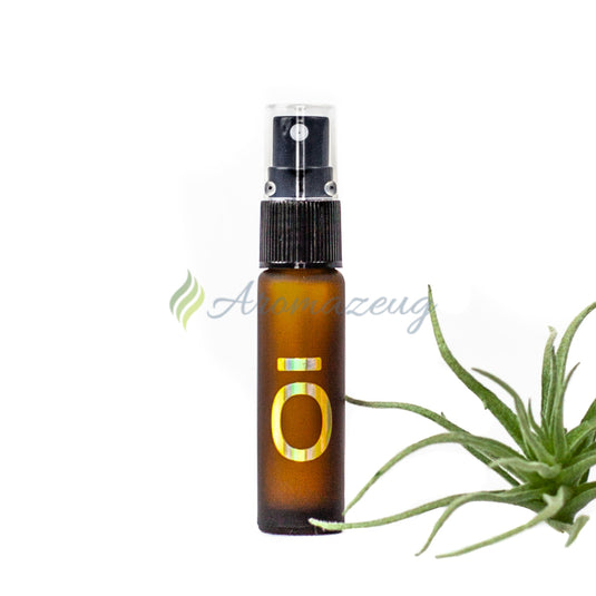 10ml Deluxe Farbige Roll-On-Flasche in Matt mit Spray-Aufsatz & Logo Braun Spray Flaschen