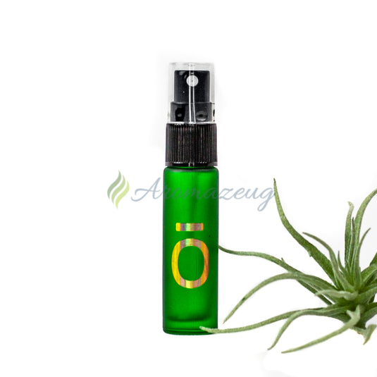 10ml Deluxe Farbige Roll-On-Flasche in Matt mit Spray-Aufsatz & Logo Grün Spray Flaschen