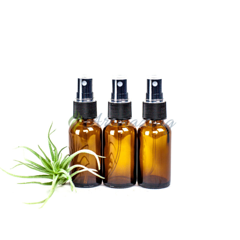 Laden Sie das Bild in Galerie -Viewer, 30 Ml Spray Flasche - Paket Von 3 Braunglas
