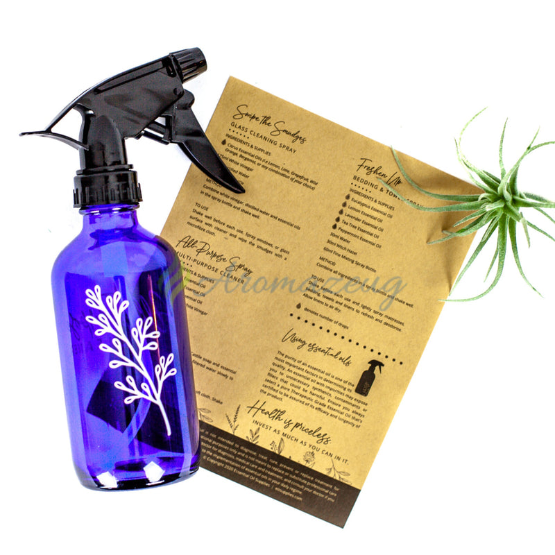 Laden Sie das Bild in Galerie -Viewer, 500 Ml Spray Flasche Mit Vinyl Aufklebern &amp; Rezeptkarte
