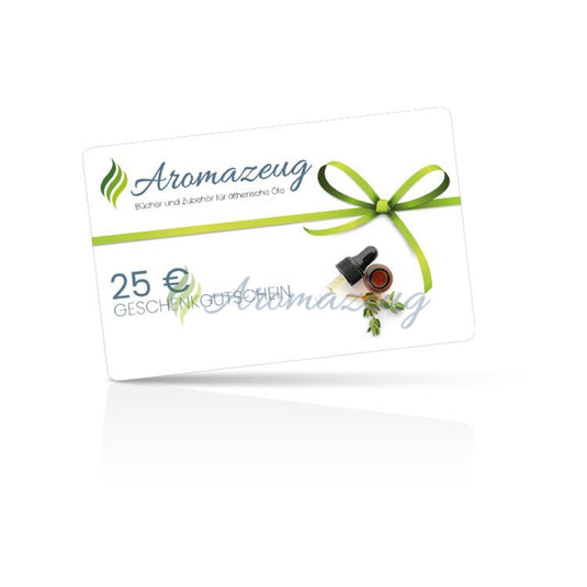 Aromazeug Geschenkgutschein Geschenkkarte