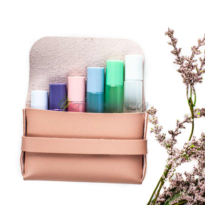 Laden Sie das Bild in Galerie -Viewer, Rosie Tasche Love Oils Inkl. 6 X 5Ml Roll-On Flaschen Set
