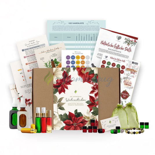 Die Aromazeug Weihnachtsbox - Gemeinsam wachsen teilen & inspirieren.