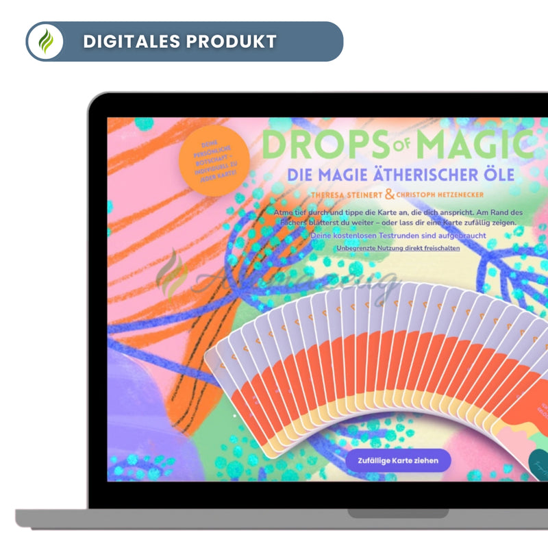 Laden Sie das Bild in Galerie -Viewer, DROPS OF MAGIC - Digitales Web-App Kartendeck
