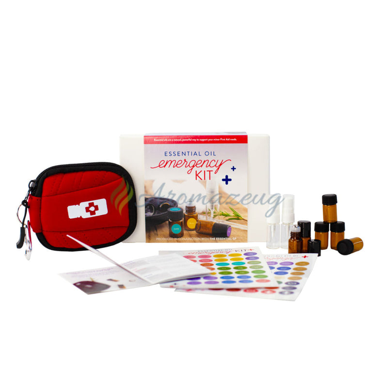Laden Sie das Bild in Galerie -Viewer, Emergency Kit (Aufbewahrungstasche Flaschen Erste-Hilfe Broschüre &amp; Aufkleber) ENGLISH Zubehör

