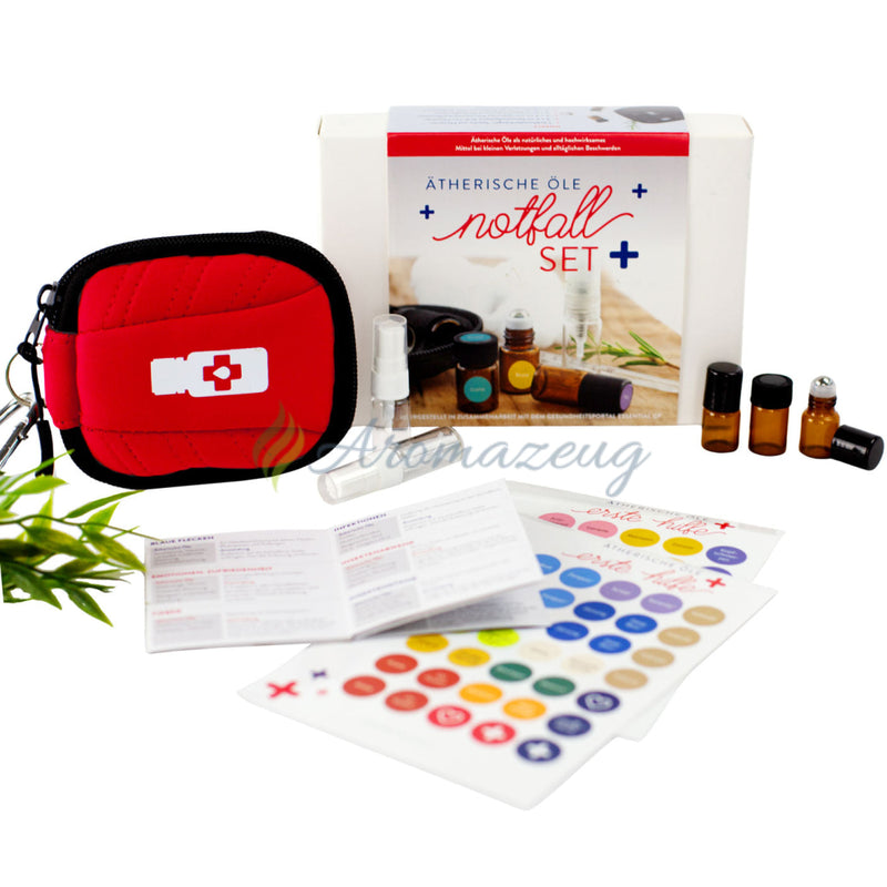 Laden Sie das Bild in Galerie -Viewer, Erste Hilfe Kit (Aufbewahrungstasche Flaschen Erste-Hilfe Broschüre &amp; Aufkleber) Deutsch Zubehör
