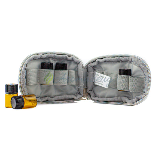 Kombipaket: 2ml Probeflaschen (Paket von 8) & Camouflage Schlüsselanhänger-Tasche - Taschen