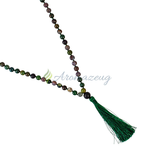 Lava- Und Edelstein Diffuser Halskette Mit Quaste Ruth Schmuck