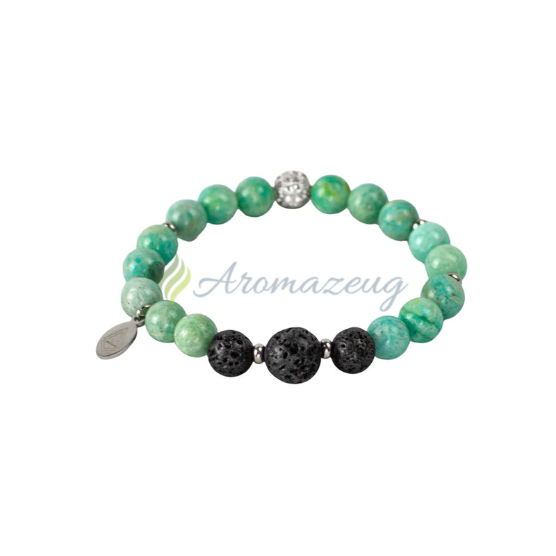 Laden Sie das Bild in Galerie -Viewer, Lavastein Diffuser Armband HASELEY Schmuck
