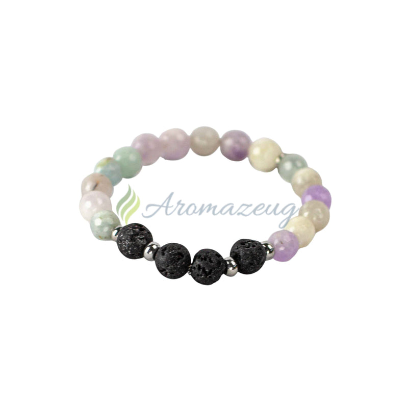 Laden Sie das Bild in Galerie -Viewer, Lavastein Diffuser Armband LINDA Schmuck
