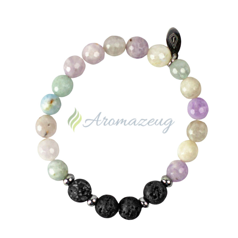 Laden Sie das Bild in Galerie -Viewer, Lavastein Diffuser Armband LINDA Schmuck
