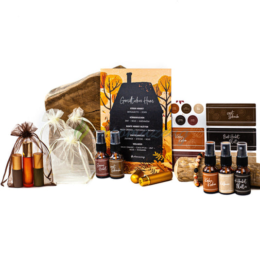Gemütliches Heim Mega Herbst-Set Inkl. Inhalierstift Diffuserarmband Uvm. Zubehör