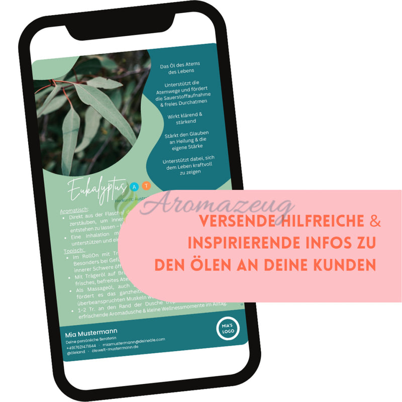 Laden Sie das Bild in Galerie -Viewer, DROPS OF MAGIC - Personalisierte digitale Infokarten zu ätherischen Ölen
