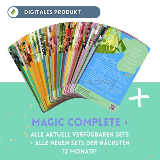 MAGIC COMPLETE - Digitales Infomaterial mit Deinem Branding! Komplett-Set mit allen Karten - MAGIC COMPLETE+ (Set mit