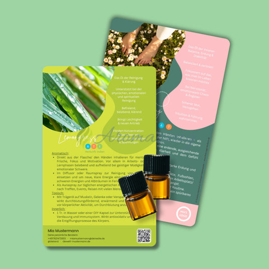 DROPS OF MAGIC - Personalisierte digitale Infokarten zu ätherischen Ölen