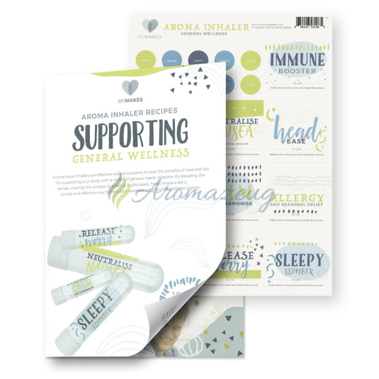 MyMakes: Aroma Inhaler Recipes Supporting General Wellness (English) - Hefte