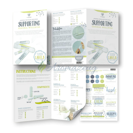 MyMakes: Aroma Inhaler Recipes Supporting General Wellness (English) - Hefte