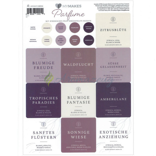 MyMakes Aufkleber: Reines Parfum Aufkleber