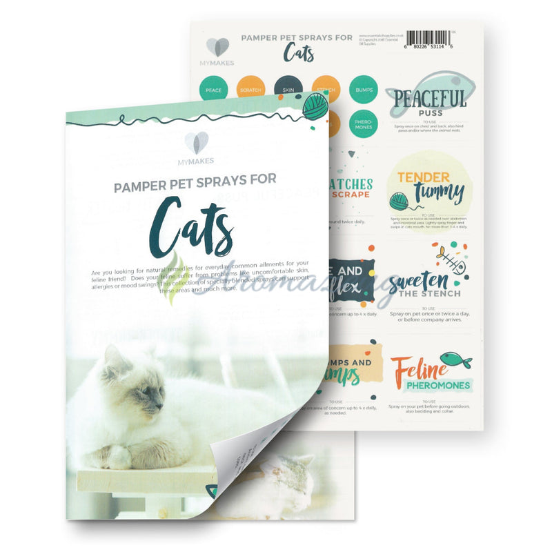 Laden Sie das Bild in Galerie -Viewer, MyMakes: Pamper Pet Sprays for Cats (Englisch) - Hefte
