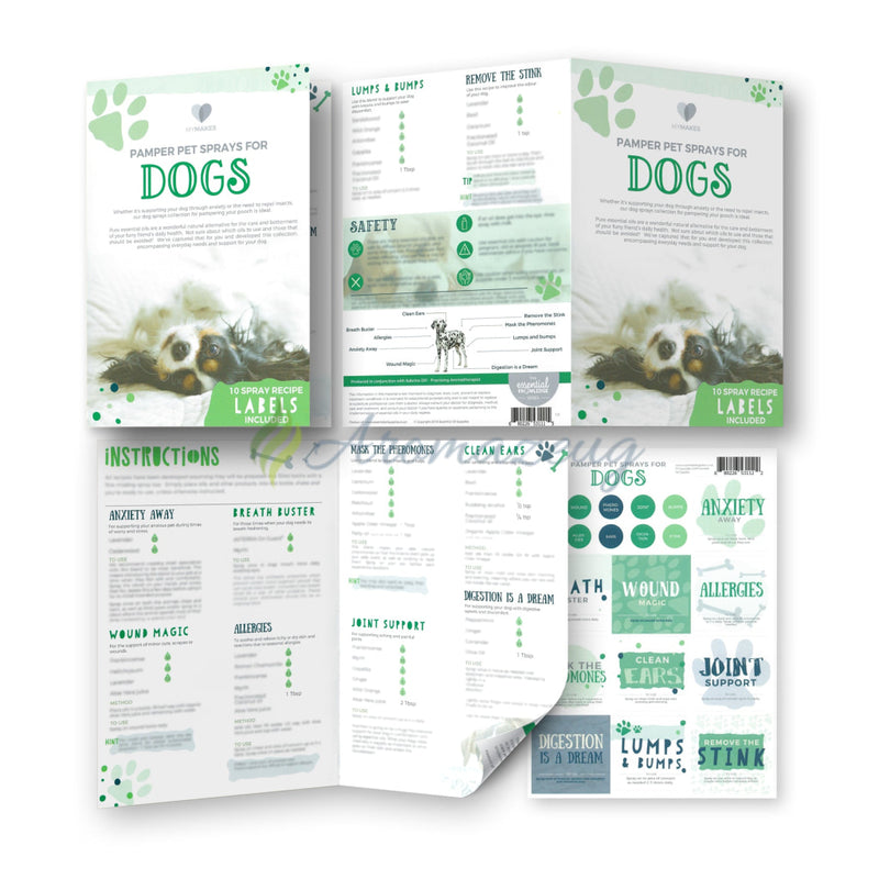 Laden Sie das Bild in Galerie -Viewer, MyMakes: Pamper Pet Sprays for Dogs (Englisch) - Hefte
