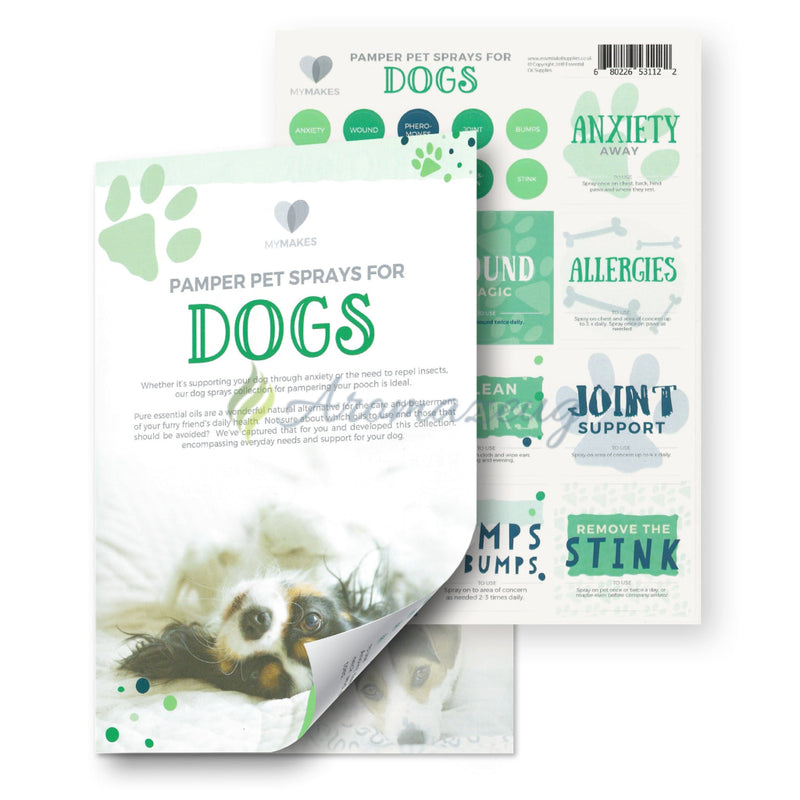 Laden Sie das Bild in Galerie -Viewer, MyMakes: Pamper Pet Sprays for Dogs (Englisch) - Hefte
