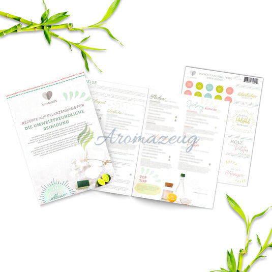 MyMakes: Rezepte auf Pflanzenbasis für die Umweltfreundliche Reinigung Hefte