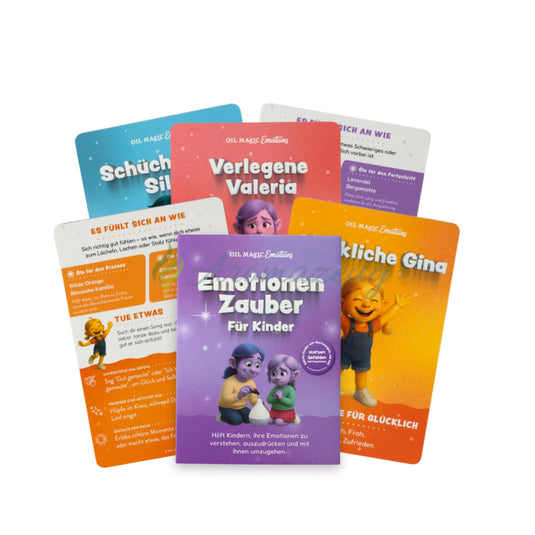 Oil Magic Kartenset: Emotionen Zauber für Kinder Karten