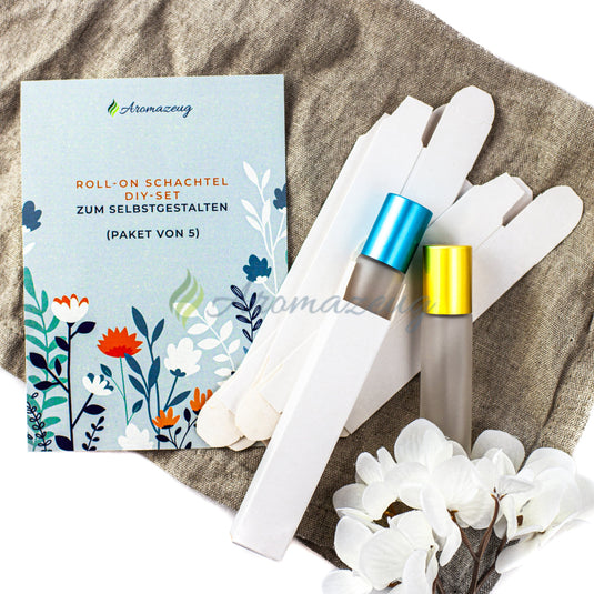 Roll-On Schachtel Diy-Set Zum Selbstgestalten (Paket Von 5) Flasche