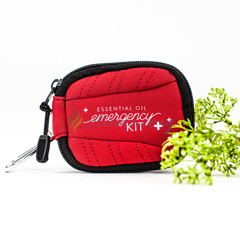 Laden Sie das Bild in Galerie -Viewer, Schlüsselanhänger-Tasche Für 16 Flaschen Essential Oil Emergency Kit Zubehör
