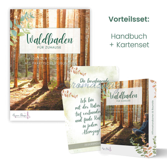 Waldbaden Kartenset Vorteilspaket: Kartenset & Handbuch Karten